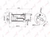 LYNX LF-1067M Фильтр топливный погружной
