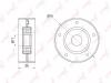 LYNX PB5336 PB-5336 Ролик натяжного механизма / приводной LYNXauto