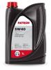 PATRON 5W40 1L ORIGINAL Масло моторное полусинтетическое 1л-для легковых автомобилей ACEA A3/B4, API SN/CF, BMW LL-01, MB 226.5/229.3, GM-LL-B-025, PSA B712296, RN 0700/RN0710, VW 502.00/505.00 (уп.20шт)