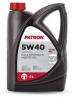 PATRON 5W40 5L ORIGINAL Масло моторное 5W40 полусинтетическое 5L-для легковых автомобилей ACEA A3/B4 API SN/CF BMW LONGLI