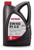 PATRON 5W40 PI C3 4L ORIGINAL Масло моторное синтетическое 4л-для легковых автомобилей ACEA C3, API SN/CF, VW 502.00/505.00/505.01, BMW LL-04, FORD WSS-M2C917-A, GM Dexos2, MB 226.5/229.31 (уп.4шт)