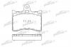 PATRON PBP1070 Колодки тормозные дисковые задн CITROEN: XANTIA Break 95-98, XANTIA Break 98-03, XM Break 94-00
