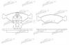 PATRON PBP1081 Колодки тормозные дисковые передн FORD: FIESTA III 89-95, FIESTA IV 95-02, FIESTA фургон 96-, FIESTA фургон 98-, PUMA 97-