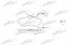 PATRON PBP1112 Колодки тормозные дисковые передн CITROEN: BERLINGO 96-, BERLINGO фургон 96-, XSARA 97-00, XSARA Break 97-05, XSARA купе 98-05, PEUGEOT: 306 97-01, 306 Break 97-02, 306 хеч