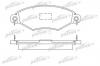 PATRON PBP1135 Колодки тормозные дисковые передн PEUGEOT: 206 хечбэк 98-, 306 94-01, 306 хечбэк 93-01, 306 кабрио 96-00