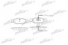 PATRON PBP1168 Колодки тормозные дисковые передн CITROEN: SAXO 96-03, XSARA 97-05, XSARA Break 97-05, XSARA купе 98-05, PEUGEOT: 106 I 92-96, 106 II 96-, 306 94-01, 306 Break 97-02, 306 х