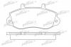 PATRON PBP1292 Колодки тормозные дисковые передн OPEL: MOVANO Combi 98-, MOVANO c бортовой платформой 98-, MOVANO самосвал 99-, MOVANO фургон 99-, RENAULT: MASTER II c бортовой платформой