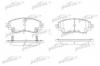 PATRON PBP1391 Колодки тормозные дисковые передн TOYOTA: COROLLA 97-02, COROLLA Compact 97-02, COROLLA Liftback 97-02, COROLLA Wagon 97-02