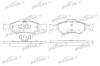 PATRON PBP1393 Колодки тормозные дисковые передн FORD: FIESTA IV 95-02, FIESTA фургон 96-, FIESTA фургон 98-, KA 96-
