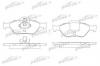 PATRON PBP1394 Колодки тормозные дисковые передн FORD: FIESTA IV 95-02, FIESTA V 01-, FIESTA фургон 96-, FIESTA фургон 98-, FUSION 02-, KA 03-, PUMA 97-, STREET KA 03-05,  MAZDA: 2 03-