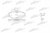 PATRON PBP1420 Колодки тормозные дисковые передн RENAULT: CLIO II 00-, LAGUNA 99-01, LAGUNA Grandtour 99-01, MEGANE Cabriolet 99-, MEGANE Classic 97-, MEGANE Coach 97-, MEGANE Grandtour 9