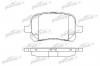 PATRON PBP1437 Колодки тормозные дисковые передн LEXUS: ES 91-97, ES 96-01,  TOYOTA: AVALON седан 96-05, CAMRY 96-01, HARRIER 93-98, WINDOM 96-01