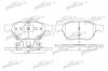 PATRON PBP1447 Колодки тормозные дисковые передн TOYOTA: AVENSIS 99-03, AVENSIS Liftback 99-03, AVENSIS Station Wagon 97-03
