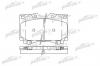 PATRON PBP1456 Колодки тормозные дисковые передн TOYOTA: LAND CRUISER 90-, LAND CRUISER 100 98-