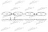 PATRON PBP1459 Колодки тормозные дисковые передн SUBARU: JUSTY II 95-03,  SUZUKI: SWIFT II 89-01, SWIFT II хечбэк 89-01