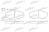 PATRON PBP1478 Колодки тормозные дисковые передн CITROEN: JUMPER c бортовой платформой 94-02, JUMPER c бортовой платформой 02-, JUMPER автобус 94-02, JUMPER автобус 02-, JUMPER фургон 94-