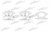 PATRON PBP1495 Колодки тормозные дисковые передн VOLVO: C70 кабрио 98-05, C70 купе 97-02, S70 97-00, V70 I универсал 97-00