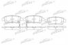PATRON PBP1530 Колодки тормозные дисковые задн TOYOTA: AVENSIS VERSO 01-, PREVIA 00-