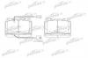 PATRON PBP1545 Колодки тормозные дисковые передн CITROEN: C8 02-,  FIAT: ULYSSE 02-,  LANCIA: PHEDRA 02-,  PEUGEOT: 607 04-, 807 02-