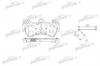 PATRON PBP1625 Колодки тормозные дисковые передн PORSCHE: CAYENNE 02-,  VW: TOUAREG 02-