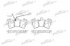 PATRON PBP1626 Колодки тормозные дисковые передн AUDI: Q7 06-,  MERCEDES-BENZ: CLS 06-,  PORSCHE: CAYENNE 02-,  VW: TOUAREG 02-