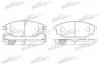 PATRON PBP1671 Колодки тормозные дисковые передн HYUNDAI: GALLOPER II 98-,  MITSUBISHI: GALLOPER 99-