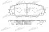 PATRON PBP1891 Колодки тормозные дисковые передн TOYOTA: COROLLA 150 07-, AURIS 07-, COROLLA седан 02-, RAV 4 III 05-