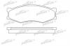 PATRON PBP340 Колодки тормозные дисковые передн INFINITI: M30 Convertible 90-93, M30 купе 89-93, NISSAN: 300 ZX 84-90, BLUEBIRD 85-90, BLUEBIRD 83-90, BLUEBIRD Hatchback 85-91, BLUEBIRD