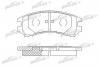 PATRON PBP550 Колодки тормозные дисковые передн NISSAN: SUNNY I 86-88, SUNNY I Traveller 82-86, SUNNY II 86-90, SUNNY II Hatchback 86-91, SUNNY II Traveller 86-91, SUNNY II купе 87-91, S