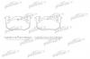 PATRON PBP558 Колодки тормозные дисковые задн CITROEN: SAXO 96-03, XSARA 97-05, XSARA Break 97-05, XSARA купе 98-05, ZX 91-97, ZX Break 93-97, PEUGEOT: 106 II 96-, 205 I 86-87, 205 I каб