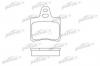 PATRON PBP615 Колодки тормозные дисковые задн CITROEN: XANTIA 93-98, XANTIA 98-03, XANTIA Break 95-98, XM 89-94, XM 94-00