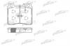 PATRON PBP800 Колодки тормозные дисковые передн MERCEDES-BENZ: S-CLASS 91-98, S-CLASS купе 92-99, седан 92-93