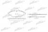 PATRON PBP874 Колодки тормозные дисковые передн CITROEN: XANTIA 93-98, XANTIA 98-03, XANTIA Break 95-98, XANTIA Break 98-03