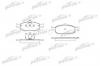 PATRON PBP884 Колодки тормозные дисковые передн FORD: COUGAR 98-01, MONDEO I 93-96, MONDEO I седан 93-96, MONDEO I универсал 93-96, MONDEO II 96-00, MONDEO II седан 96-00, MONDEO II унив