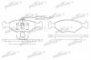 PATRON PBP912 Колодки тормозные дисковые передн FIAT: PALIO 96-, PALIO Weekend 97-03, SIENA 96-