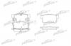 PATRON PBP956 Колодки тормозные дисковые задн HONDA: ACCORD IV Aerodeck 91-93, LEGEND I 88-90, LEGEND I купе 87-90, PRELUDE IV 92-96, ROVER: 600 93-99