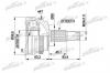 PATRON PCV1152 ШРУС наружн к-кт ALFA ROMEO: 164 9.92-