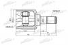 PATRON PCV1162 ШРУС внутренний левый 27x41x23 HYUNDAI TUCSON 04-10