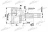 PATRON PCV1173 ШРУС наружн к-кт NISSAN: PRIMERA с ABS 2.0 10.90-