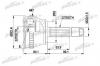 PATRON PCV1232 ШРУС наружн к-кт FIAT: PALIO 1.2/1.4/1.5/1.6 16v/1.7TD 96-01, с ABS 44