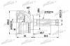 PATRON PCV1331 ШРУС наружн к-кт MITSUBISHI: GALANT V 92 - 96,GALANT V седан 92 - 96