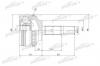 PATRON PCV1378 ШРУС наружн к-кт RENAULT: Clio II 98-, Kangoo 97-
