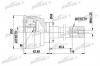 PATRON PCV1380 ШРУС наружн к-кт SUZUKI: VITARA 88 - 98, VITARA Cabrio 88 - 99