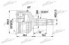 PATRON PCV1383 ШРУС наружн к-кт ROVER: 200 95 - 00, 25 99 -