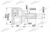 PATRON PCV1442 ШРУС наружн к-кт NISSAN: MICRA 03 -