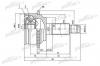 PATRON PCV1525 ШРУС наружн к-кт MAZDA: 6 02-