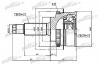 PATRON PCV1640 ШРУС наружный с кольцом ABS 27x56x23 ABS:44T SUBAR
