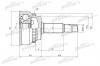 PATRON PCV2175 ШРУС наружн к-кт [A:26, B:27, ABS:48] TOYOTA: Camry 01, Previa AT 00-