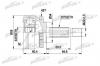 PATRON PCV3416 ШРУС наружн к-кт VOLVO: S40 I 98-03, V40 универсал 98-04