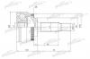PATRON PCV3745 ШРУС наружн к-кт MITSUBISHI: Carisma 95-06, Space Star 98-